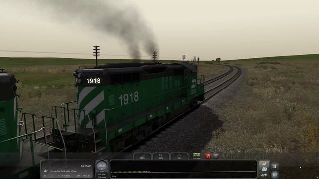 Train Simulator 2021 - [EMD GP9] - Sweetgrass Grain [GWD079] - 4K UHD