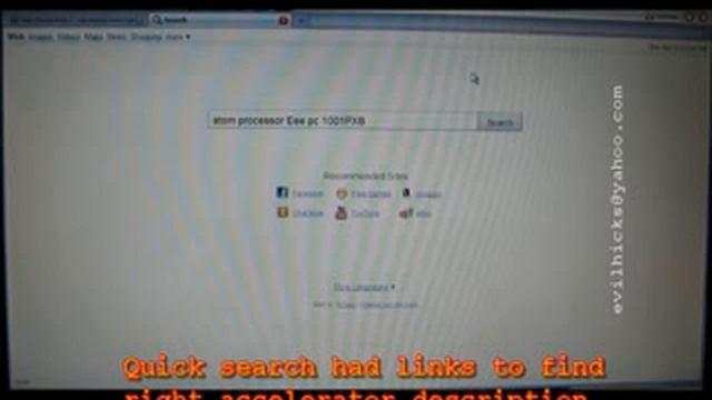 eee asus scratch restore Vista