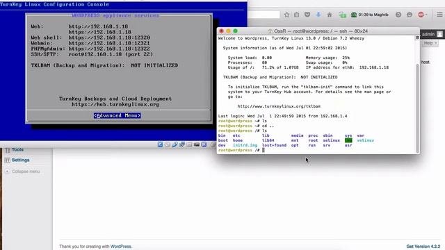 TurnKey Linux Part 2 - Fix WordPress Updates