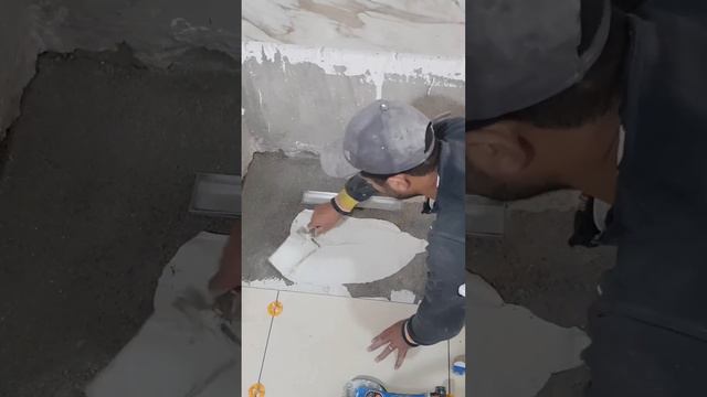 At first I felt dizzy!! I finally found a way to cut a drain tile