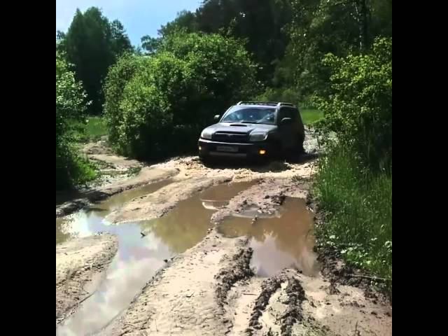 4runner 215 по глубокой колее