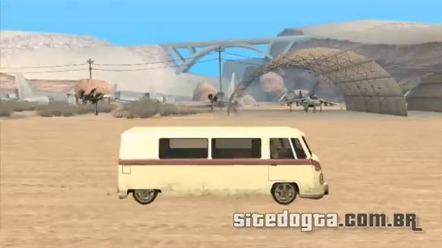 Perua Camper do GTA San Andreas
