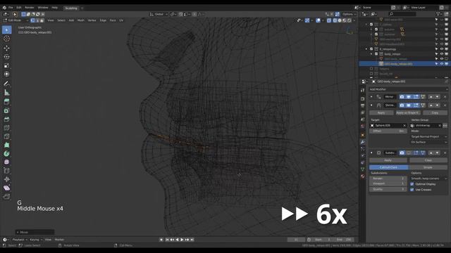 11 - Timelapse - Inner Body & Transfering Volume