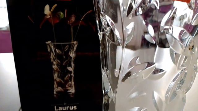 Ваза для цветов 25 см RCR Cristalleria Italiana SpA "Лаурус /Без декора" / 117039