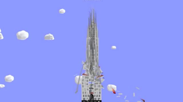 The Chrysler Building destruction