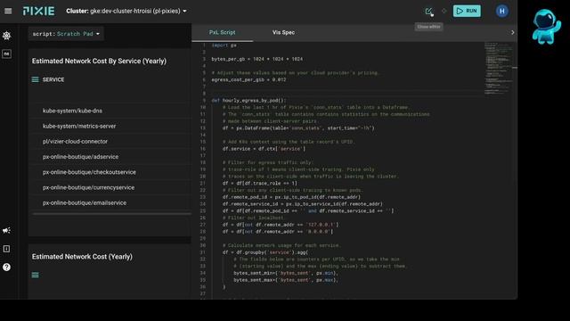 What is the cost of my Kubernetes service? Pt 3: Network usage