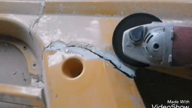 Ремонт деталей из стекловолокна
