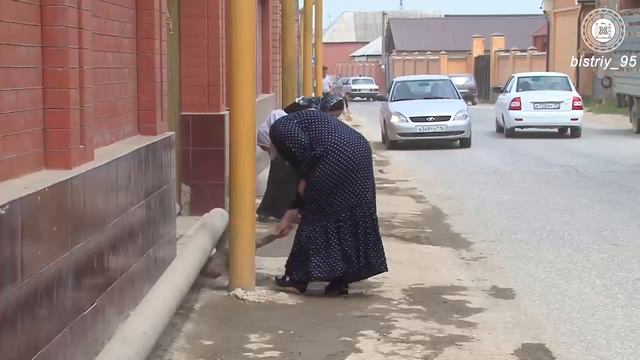 Субботник в г.Шали 06,05,2018