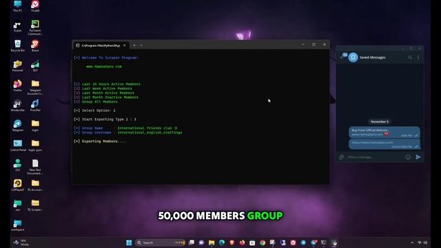 Telegram Scraper - How to Scrape Telegram Members with effective way ⚡ - 2024