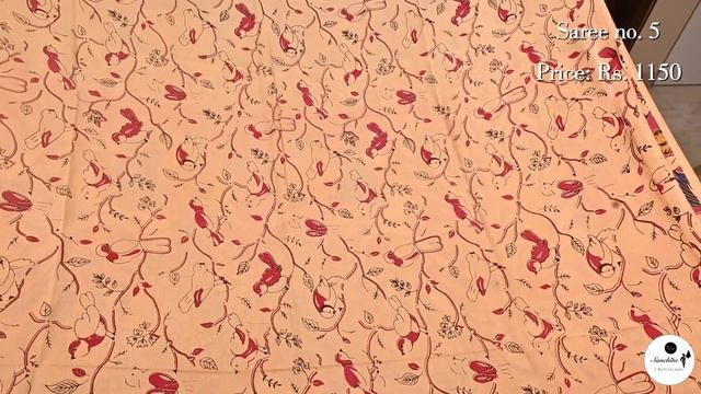 Ajrakh and Batik Print Sarees | Ranging from Rs.900 to Rs.1200 | Sanchita