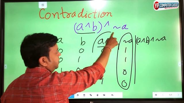 ISC 12th ch1 L- 2 Boolean Algebra (Truth Table based Q & A) | Computer Science | YP Computer Classe