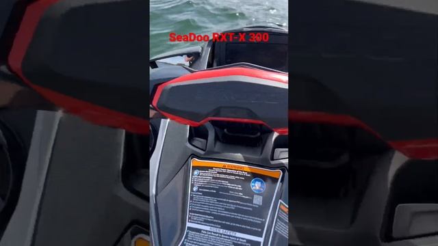 Seadoo RXT-X 300 on the lake