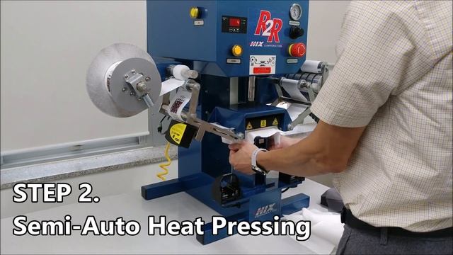 Digital roll textile garment label printer