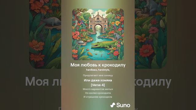 Моя любовь к крокодилу