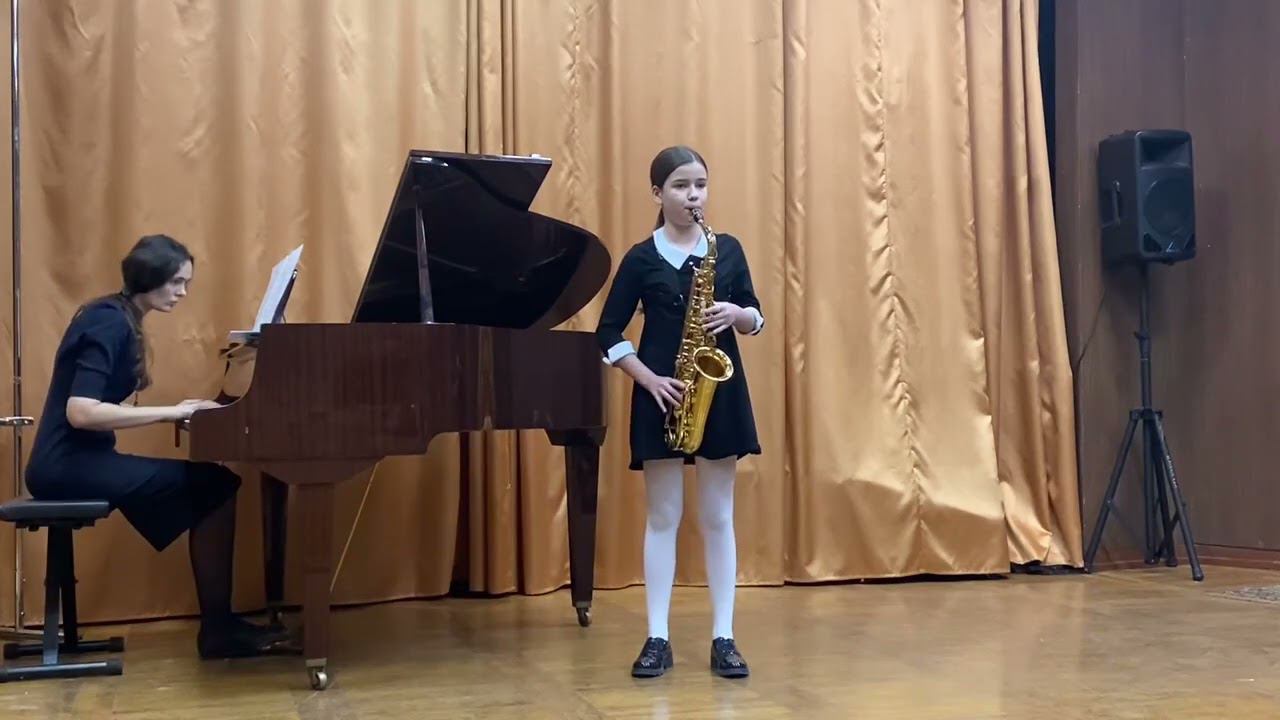 Фёдорова Полина. Тома Досс «Брутальный саксофон». Преподаватель Бобейко А.А.