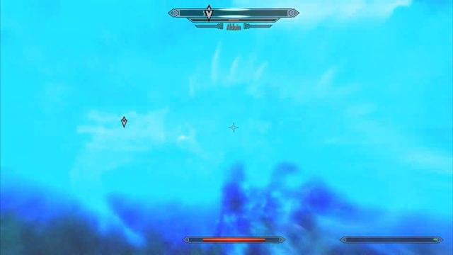 Skyrim Special Edition - Defeating Alduin at level 1 legendary difficulty