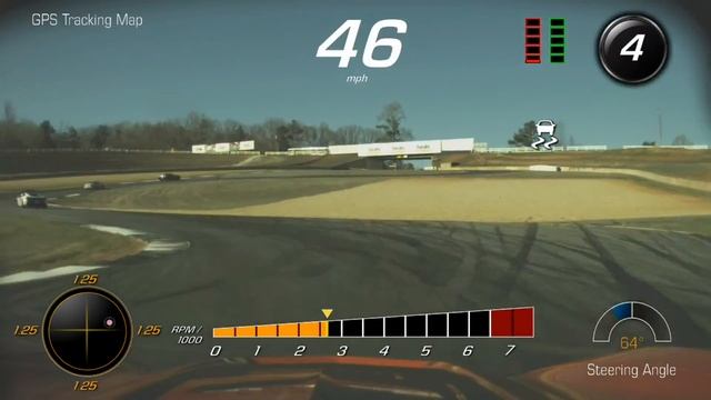 Road atlanta 2-25-17 back stretch Corvette and Mclaren 570S