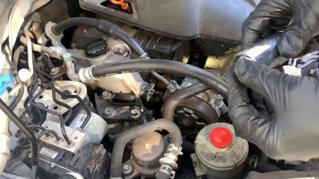 P0325 Honda CRV / Acura RDX Knock Sensor (w/o removing any other parts)