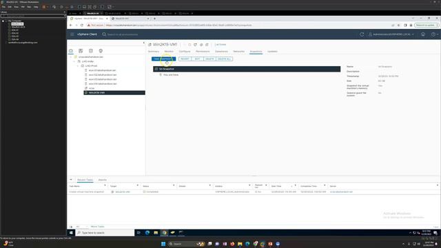 VCP8-DCV 2023 | Part-28 | How to Create and Manage Virtual Machine Snapshot in vSphere vCenter 8