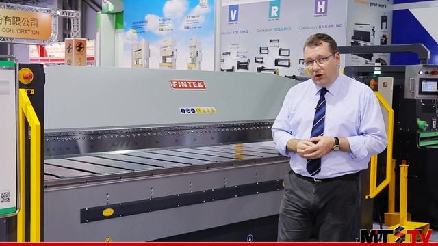 MTS - Fintek Industry - Hydraulic Folding Machine - 2015 TIMTOS