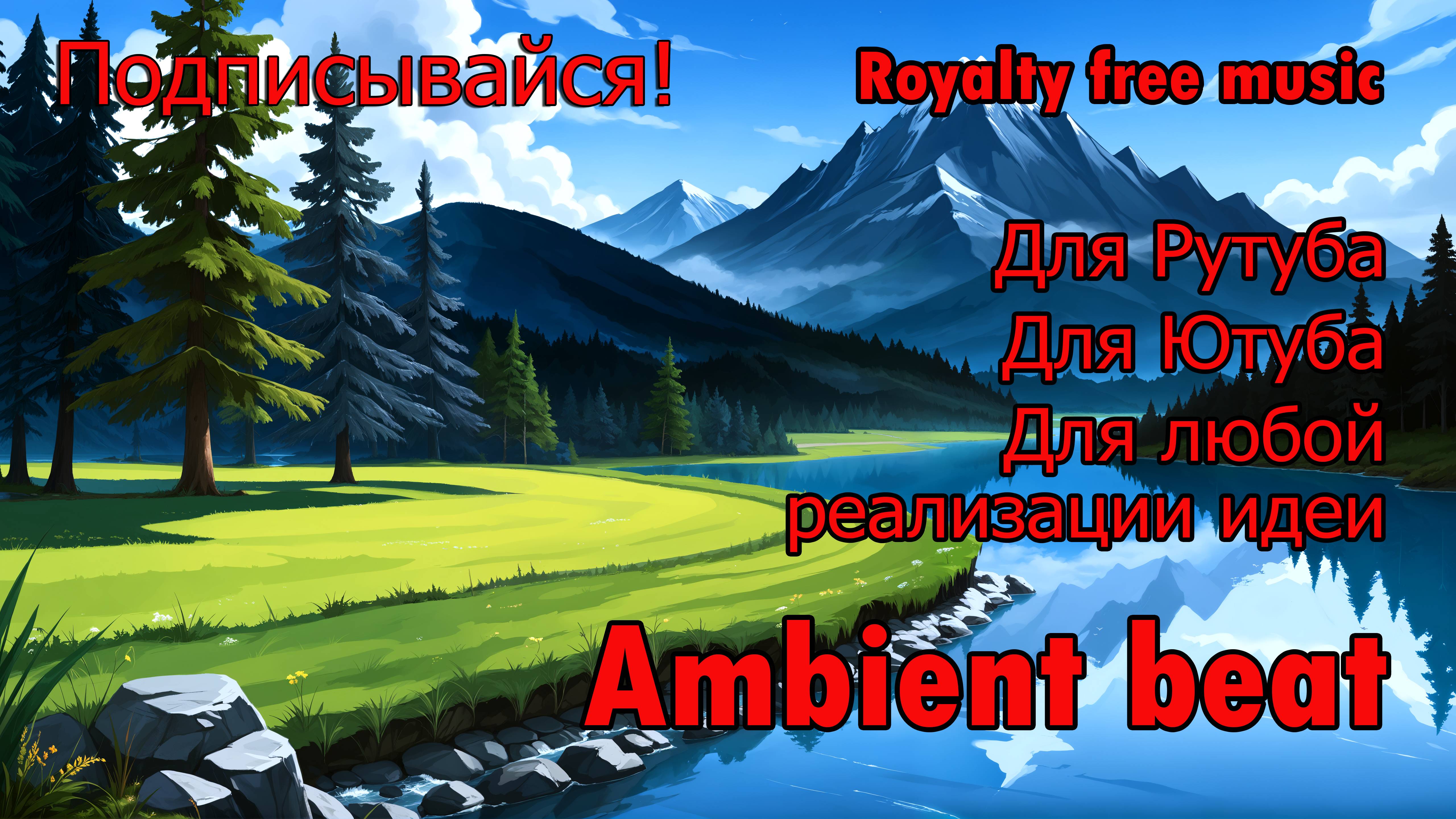"Горный воздух" - tr.5, Ambient beat, Royalty free, Бесплатная музыка, Музыка для Рутуб Ютуб