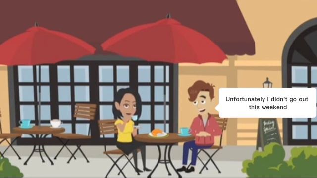 conversation present simple, past simple and continuous tense