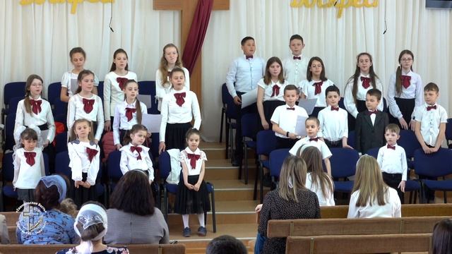 "Детский хор поёт об Иисусе Христе", ц. "Евангельская Весть", г. Тирасполь
