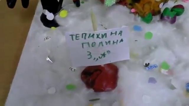 Новогодние поделки детскими руками