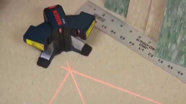 Bosch Wall and Floor Layout Laser - GTL3