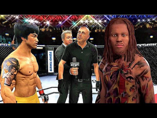 Bruce Lee vs. Rasta Jamaica (EA Sports UFC 4) immortal