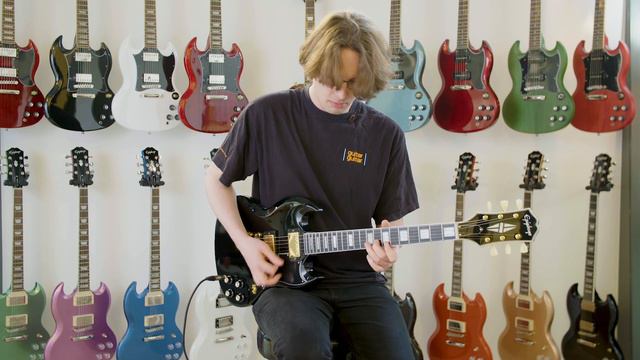 Epiphone SG Custom Ebony  NAMM 2020  SOUNDBITES