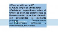 future simple with Will
