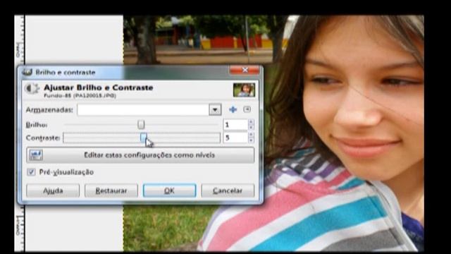 Gimp - Aula Importando Foto