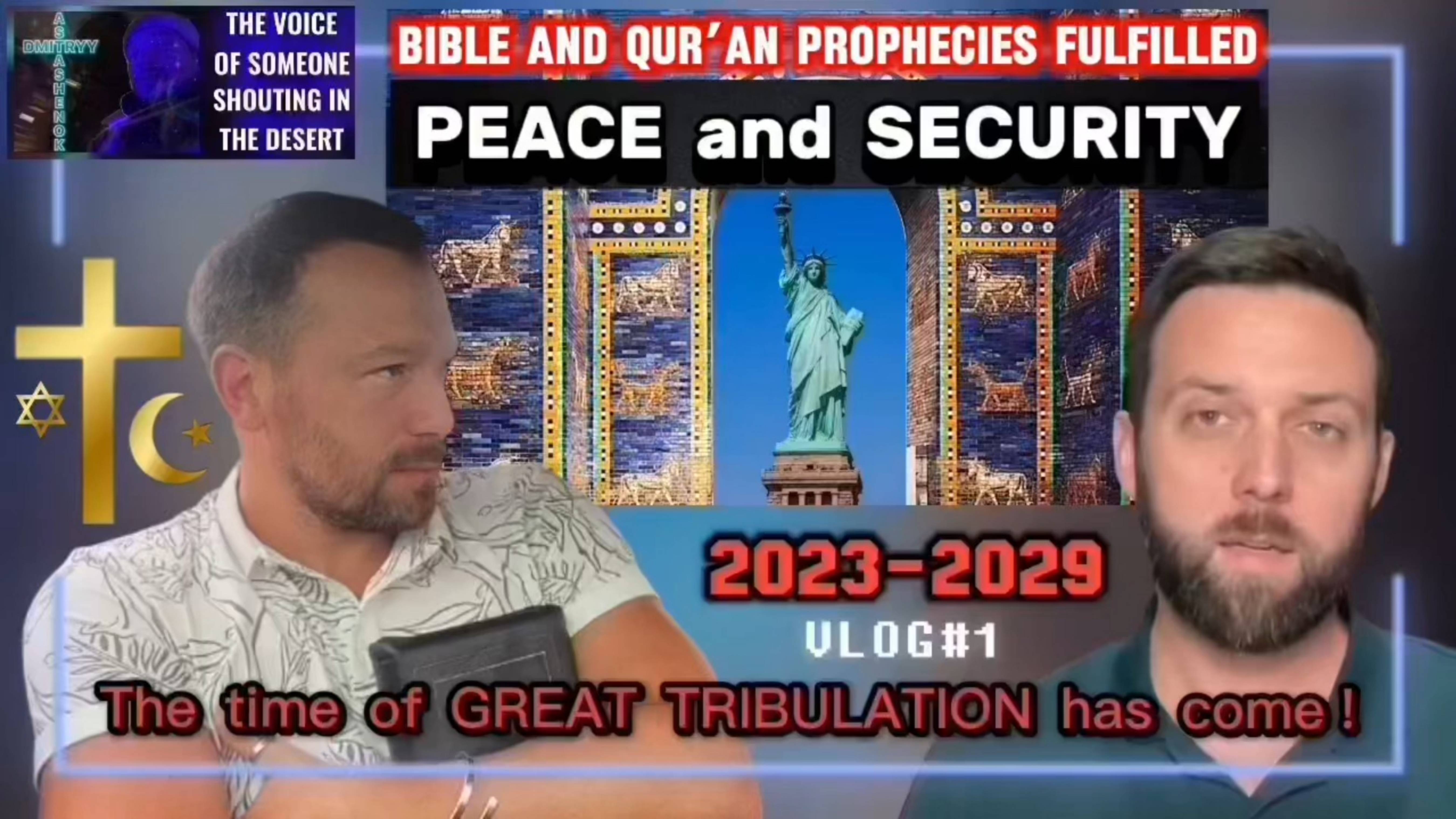 PEACE and SECURITY. (The Bible. Reloaded XXI.)