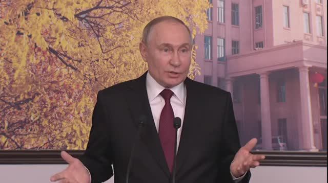 Владимир Путин ответил на вопросы журналистов по итогам визита в Китай