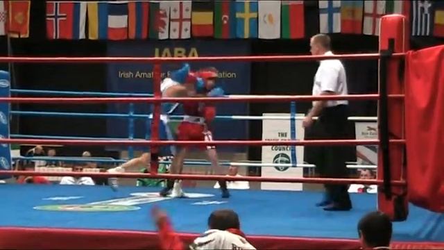 Бокс.ЧЕ. Дублин 2011. Василий Веткин RUS-TUR. раунд 2