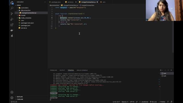 CRUD operations on MongoDb using nodejs Backend -Part 4