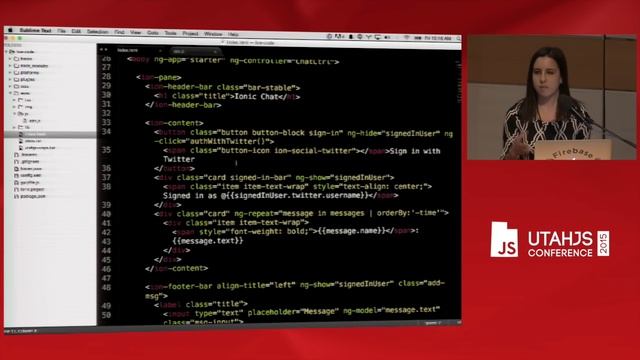 Building Awesome Hybrid Apps with Firebase and Ionic by Sara Robinson