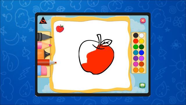 Coloring Book Game for Kids from Setkey Games.
