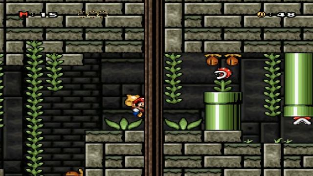 MARIO GAME SMW Hack Прохождение на Русском Часть 5 - Баги в Лесу