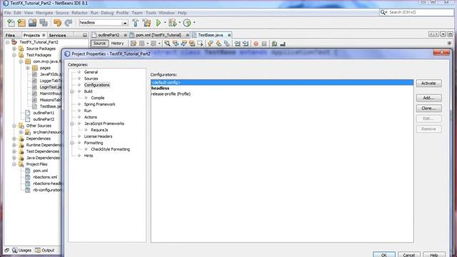 Headless testing with JavaFX and TestFX (Part2)