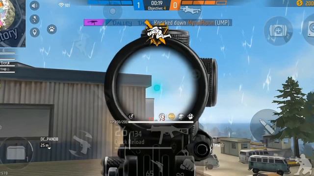 No recoil?👽 Low device king after update🔥 [freefire Highlights] Xiaomi Poco c3📱