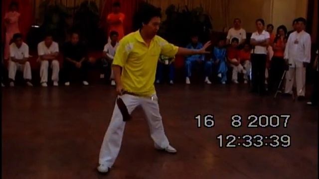 Chenshi taiji dan jian-3 (Seminar in Chen Zhenglei school -2007)