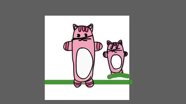 Рисуем смешных котиков детям часть 55