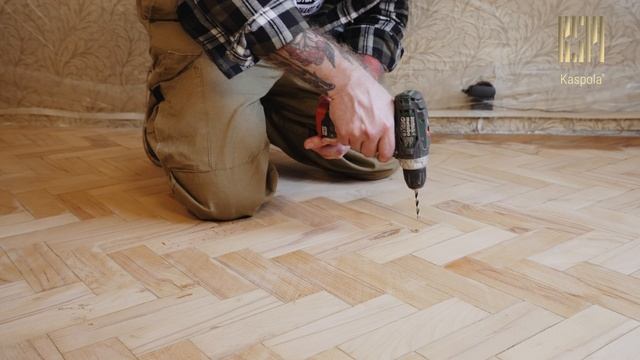 Восстановление старого паркета.