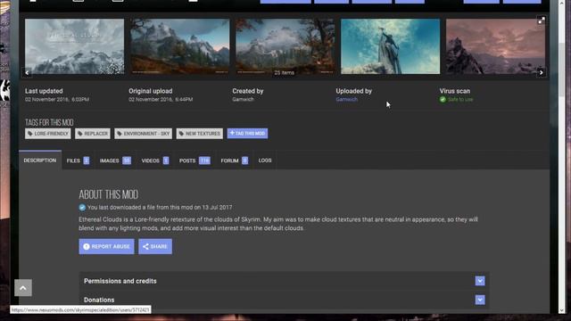 Skyrim SE Guide de moding 2019 19 Climat, Audio, sons et SAV