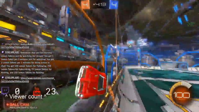 Rocket League with viewers LIVE! (winner gets credits) (freestyle tournaments)