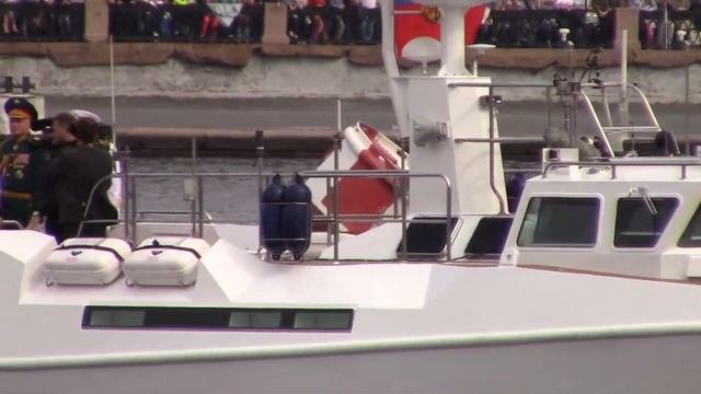 Путин.Поздравление моряков с Днём ВМФ.