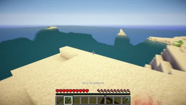 ВОЕННАЯ ЛОПАТА! (Minecraft моды)#11