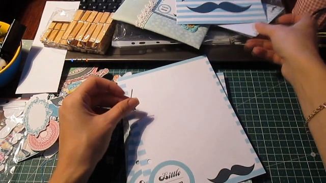 Декорируем книгу пожеланий// Скрапбукинг